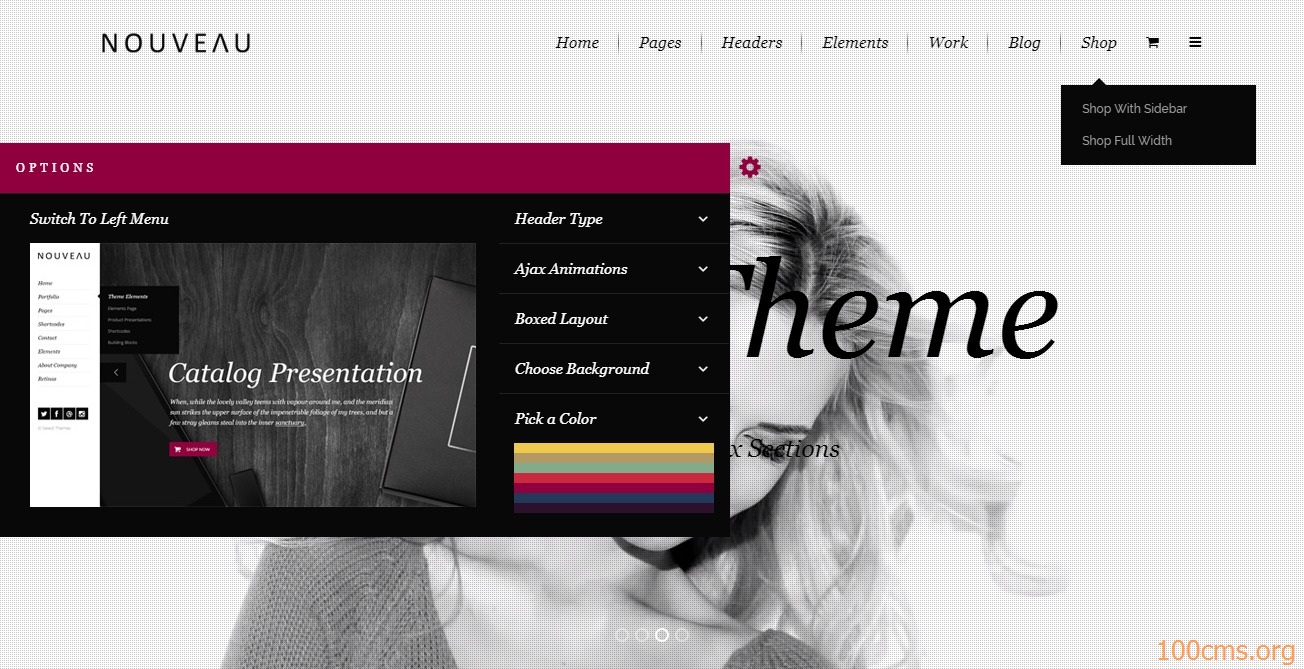 Nouveau - Wordpress Blog Template