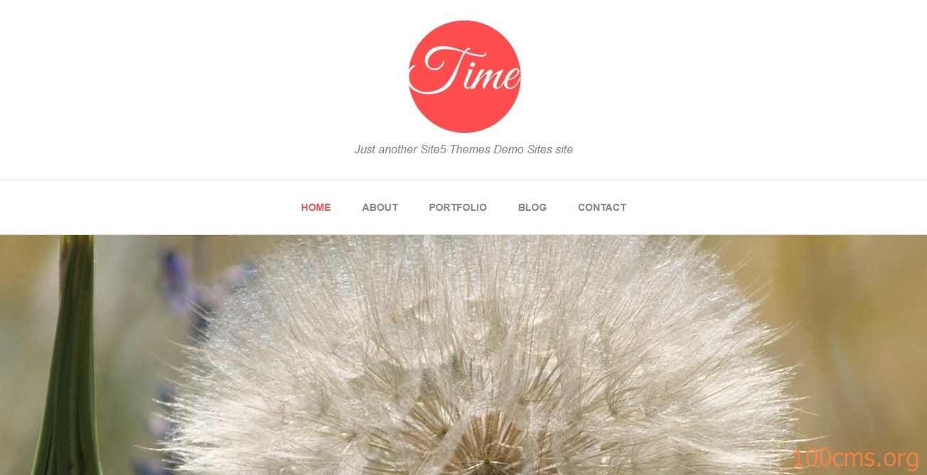 Time - Wordpress Blog Template