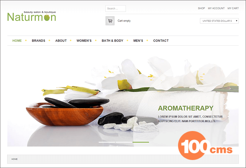 Spa and Beauty Joomla VirtueMart Template