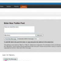 Opencart Free extension - Twitter interface