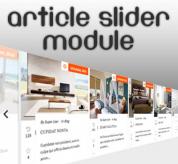 Joomla Premium extension - Articles slider module