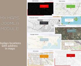 Joomla Free extension - Mx Maps