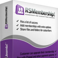 Joomla Premium extension - RSMembership! - Joomla!® Membership and Subscriptions Manager