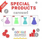 Prestashop Premium module - Special Products Carousel for Prestashop with Google Rich Snippets Prestashop module