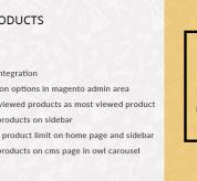 Magento Premium extension - Most Viewed Products – Magento 2 Extension