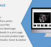 Magento Premium extension - Print Product Page – Magento 2 Extension