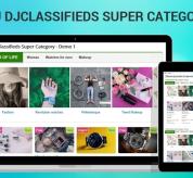 Joomla Premium extension - Sj DJClassifieds Super Category