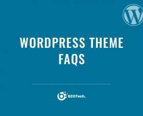 Wordpress news: WordPress Theme FAQs