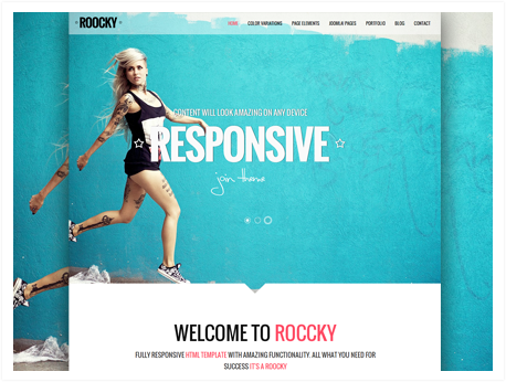 balbooa Joomla News: Your Roocky template. Part 6 of 6: Results