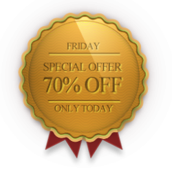 Joomla news: Happy Friday - 70% discount  on one random template