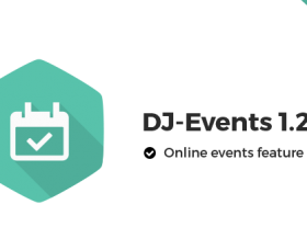 Joomla news: DJ-Events with Online/Virtual events feature!