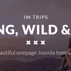 Joomla news: Check the great features of JM Trips onepage Joomla template
