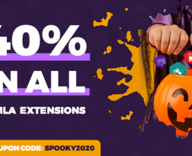 Joomla news: Happy Halloween! Get Joomla extensions 40% OFF