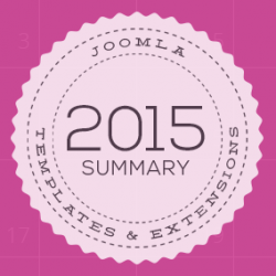 Joomla news: Joomla templates from Joomla-Monster - 2015 summary