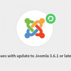 Joomla news: Read about 5 issues that may appear while updating to Joomla 3.6.1 or later