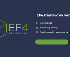 Joomla news: EF4 Joomla Framework updated with new features