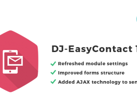 Joomla news:  [UPDATE] DJ-EasyContact 1.6