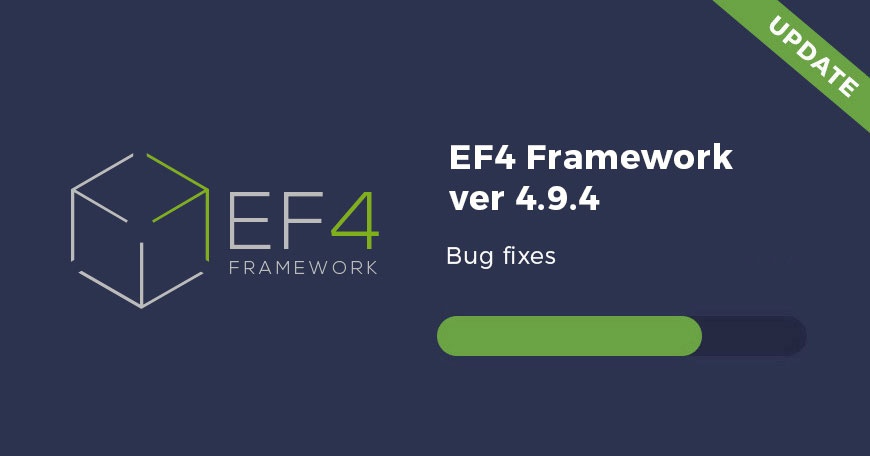Joomla-Monster Joomla News: EF4 Framework 4.9.4 update