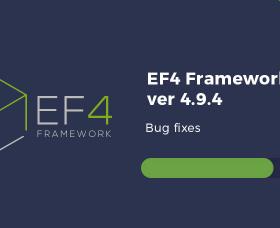 Joomla news: EF4 Framework 4.9.4 update