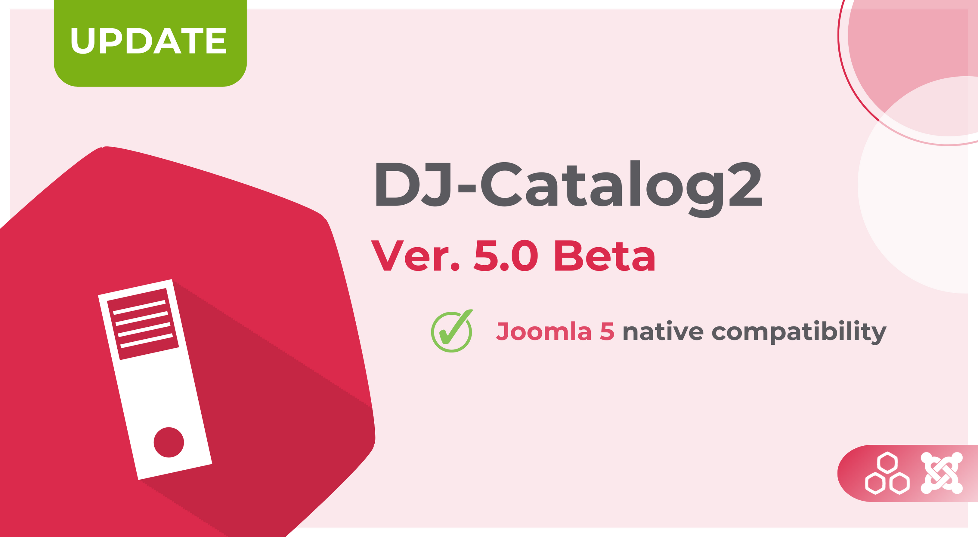 Joomla-Monster Joomla News:  Exciting News for Joomla Users: DJ-Catalog2 Version 5.0 Beta Unveils Compatibility with Joomla 5