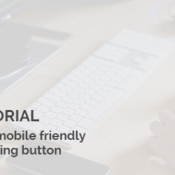 Joomla news: Make navigation on mobile friendly with sub-menu opening button