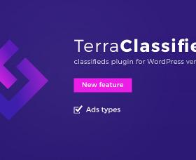 Wordpress news: TerraClassifieds classifieds plugin for WordPress with new feature Ads Types