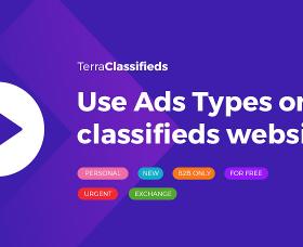 Wordpress news: Video guide - how to use Ads Types in TerraClassifieds 