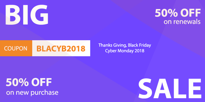 PCMShaper Joomla News: Black Friday & Cyber Monday Deals on 2018
