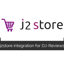 Joomla news: J2Store integration with DJ-Reviews