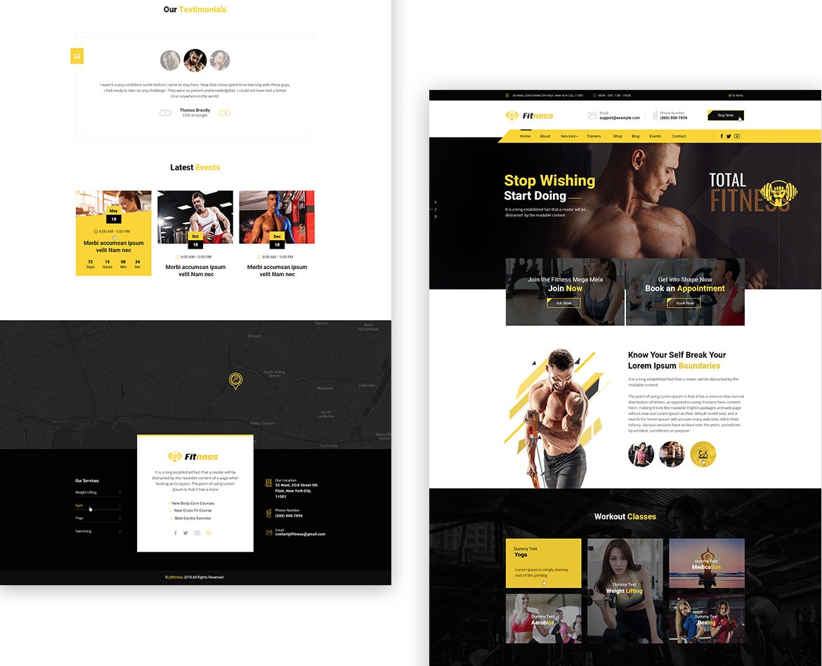 joomdev Joomla News: We Just Released A New Joomla Template For Gym And Fitness Centres