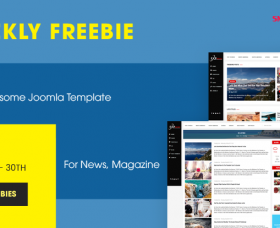 Joomla news: SmartAddons Weekly Freebie #1: Get Sj ExpNews Template Package For Free