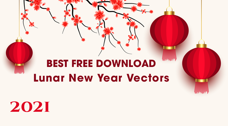 SmartAddons Joomla News: 10 Best Free Download Lunar New Year 2021 Vectors