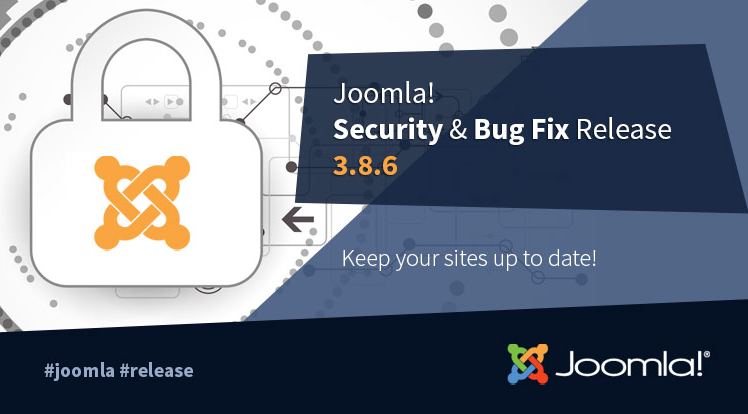 SmartAddons Joomla News: Joomla! 3.8.6 Security & Bug Fix Release 