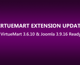 Joomla news: VirtueMart Extensions Updated to Latest VirtueMart 3.6.10 & Joomla 3.9.16