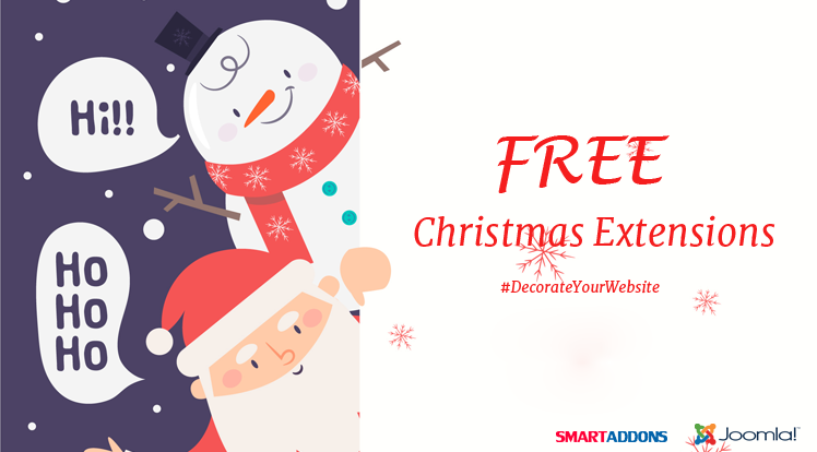SmartAddons Joomla News: Free Joomla Christmas Extensions for Decorating your Website