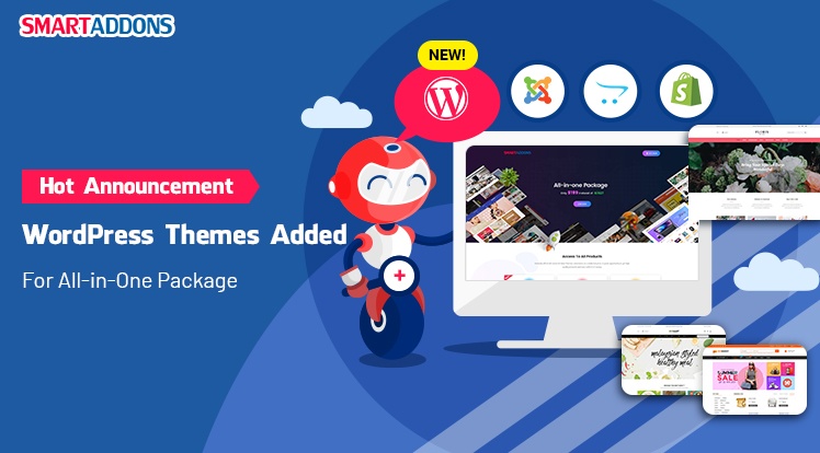 SmartAddons Wordpress News: [SmartAddons's Announcement] WordPress Themes Added for All-in-One Package