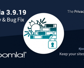Joomla news: Joomla 3.9.19 Security & Bug Fixes Release 