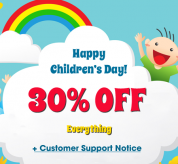 Joomla news: Happy Children's Day 2018: Save 30% OFF on Everything