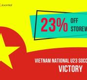 Joomla news: Celebrate Vietnam storming to AFC U23 Championship Final: Flash Sale 23% OFF Storewide 