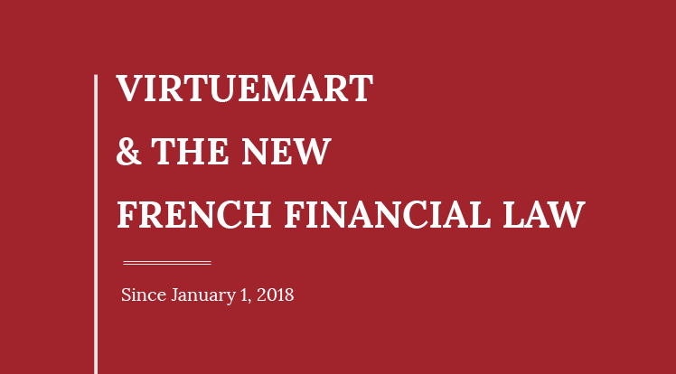 SmartAddons Joomla News: VirtueMart and The New French Financial Law Update 2018