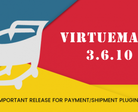 Joomla news: VirtueMart 3.6.10 - Important Release for Category Restriction of Payment/Shipment Plugins