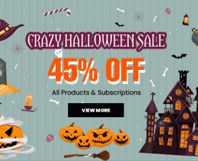 Joomla news: Super Halloween 2020 Offer! Upto 45% OFF All Products & Subscriptions 
