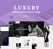 Magento news: Luxury Premium Fashion Magento theme