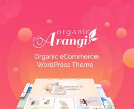Wordpress news: Arangi - Organic WooCommerce Theme