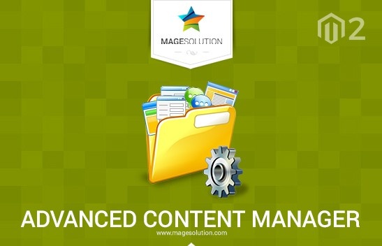 Magesolution Magento News: Content Manager Magento 2 Extension released