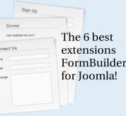 Joomla news: The 6 best extensions form builder for joomla!