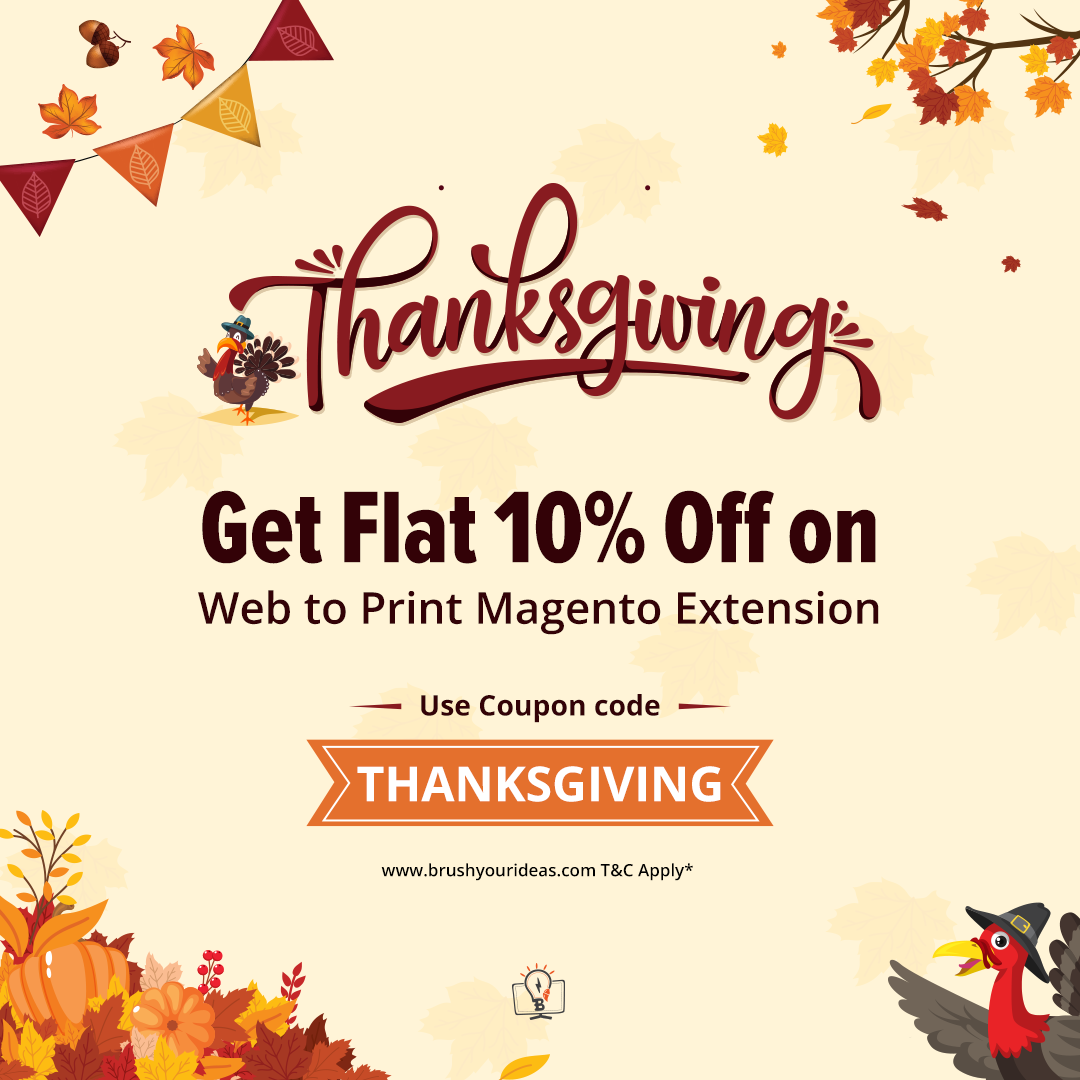 Brush Your Ideas Magento News: Get Flat 10% Off on Web to Print Magento Extension