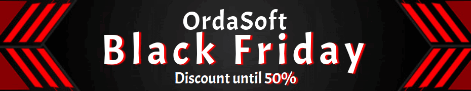 Marina Joomla News: Black Friday with OrdaSoft: get up to 50% discount!