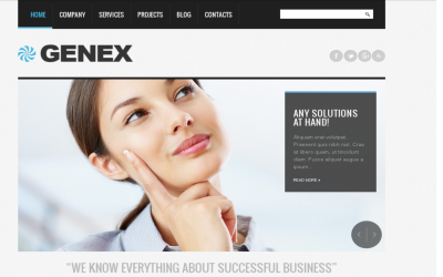 Consulting company - business theme Drupal