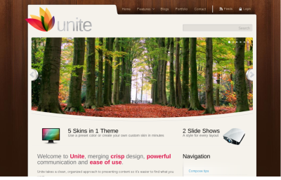 Unite Business - best Drupal business theme